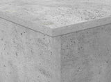 Magazine Rack Concrete Grey 70 x 41 x 126 cm Engineered Wood 899530