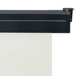 Balcony Side Awning 165x250 cm Cream 48431