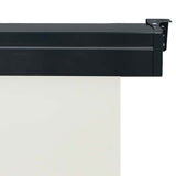 Balcony Side Awning 165x250 cm Cream 48431