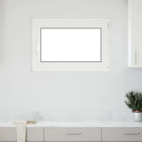 Basement Window RISOR 90x60 cm Tilt&Turn DIN Right White 4108359