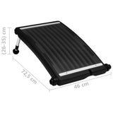 Curved Pool Solar Heating Panels 2 pcs 72.5x46 cm 3095461
