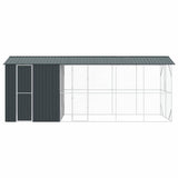 Bird Cage Anthracite 645 x 208 x 247 cm Galvanised Steel 3325154