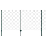Fence and Post Green 1.2 x 10 m Steel 3336241