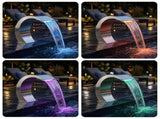 Pool Fountain Silver 61 x 30 x 71 cm Stainless Steel 42039234