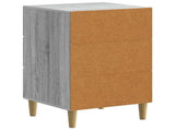 Bedside Cabinet Grey Sonoma 43 x 41 x 66.5 cm Engineered Wood 894561