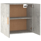 Wall Cabinet Concrete Grey 60x30x60 cm Engineered Wood 812892