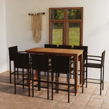 Garden Bar Set Brown 3068019