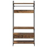 Wardrobe with Shelf Old wood 89 x 39 x 184.5 cm Engineered wood 883547