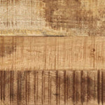 Coffee Table 100x50x35 cm Solid Rough Wood Mango 374069
