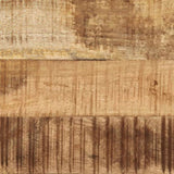 Coffee Table 100x50x35 cm Solid Rough Wood Mango 374069