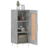 Sideboard Concrete Grey 34.5x34x90 cm Engineered Wood 830432