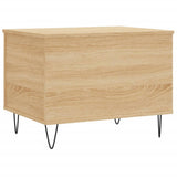 Coffee Table Sonoma Oak 60x44.5x45 cm Engineered Wood 830951