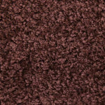 Stair Mats 10 pcs 65x21x4 cm Brown Half Round Large 149805