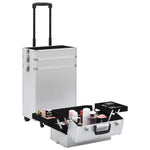 ZNTS Make-up Trolley Aluminium Silver 91814