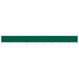 9-panel Wind Screen Fabric 1200x160 cm Green 47199