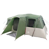 Family Tent Tunnel 16-Person Green Waterproof 94707