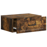 Wall-Mounted Bedside Cabinet 2 pcs Smoked Oak 49 x 34.5 x 20 cm 899306