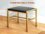 Dressing Table Set, with Storage and Stool - Black T3398P378117