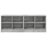 Bed Cabinet 2 pcs Concrete Grey 66 x 33 x 48 cm Engineered Wood 893726