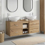 Bathroom Furniture Set 3 pcs Artisan Oak 49.5 x 44.5 x 65 cm 3405906