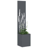 Garden Privacy Screen Anthracite 32 x 150 cm Cold-rolled steel 876394