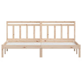 Bed Frame without Mattress Super King Solid Wood 3100604
