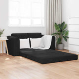 Sofa Bed Black 148 x 71 x 83 cm Velvet 4106688