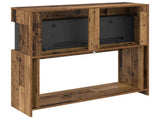 Electric Fireplace Old Wood 102 x 30 x 94 cm Engineered wood 8021125