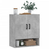 Wall Cabinet Concrete Grey 60x31x70 cm Engineered Wood 829912