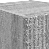 TV Wall Cabinet Wall-mounted 2 pcs Grey Sonoma 30 x 31 x 60 cm 892282
