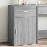 Storage Cabinet Grey Sonoma 56.5x39x90 cm Engineered Wood 840714