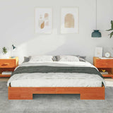Bed Frame Brown 200 x 200 cm 873018
