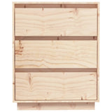 Sideboard 60x34x75 cm Solid Wood Pine 813360