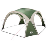Side Tent Green 410 x 410 x 250 cm Polyester and Steel 42028681
