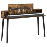 Studio Desk Smoked Oak 152 x 36 x 19.5 cm Engineered Wood 8006696