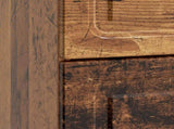 Bedside Cabinet Old Wood 43 x 41 x 63.5 cm Engineered Wood 895713