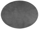Rug OVIEDO Short Pile Anthracite 120 cm 375479