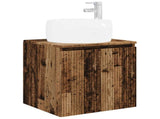 Bathroom Cabinet Set 3 pcs Old Wood 49.5 x 44.5 x 66 cm 3405725