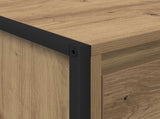 Coffee Table Artisian Oak 100 x 46 x 40 cm Engineered Wood 886449