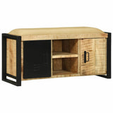 Bench Cabinet Brown 100 x 35 x 50 cm Solid Mango wood 4013617
