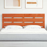 Headboard Wax Brown 160.5 x 3 x 80 cm Solid Pine Wood 844447