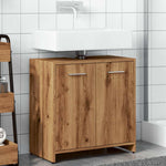 ZNTS Bathroom Sink Cabinet Artisan Oak 60x33x60 cm Engineered Wood 856040