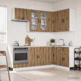 Kitchen Unit PORTO 8 pcs Artisan Oak Engineered Wood 3438496