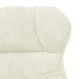 Armchair Cream 69 x 74 x 93 cm Velvet 42001895