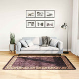 Rug Washable 120x180 cm Black and Gold 337930