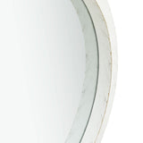 Wall Mirror with Strap 50 cm White 320364