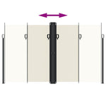 Retractable Side Awning Cream 200x1200 cm 4004850