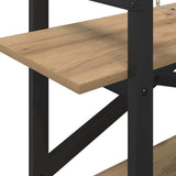 Bookshelf Artisan Oak 100 x 33.5 x 64 cm Engineered Wood 883957