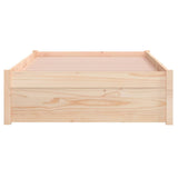 Bed Frame without Mattress Solid Wood 90x200 cm 814934