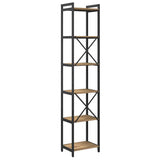 Bookshelf Artisan Oak 40 x 30 x 189.5 cm Engineered Wood 868352